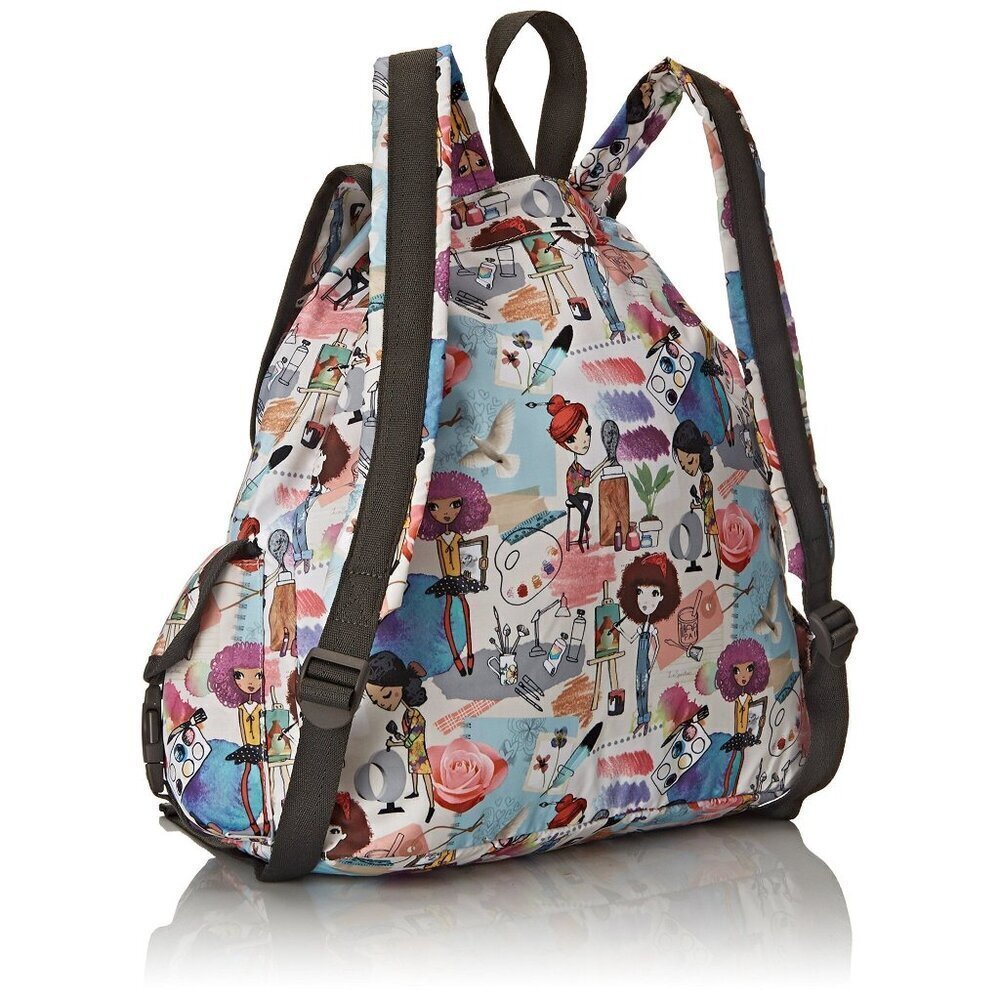 Moomin Lesportsac Backpack Large Print All Over - Gem